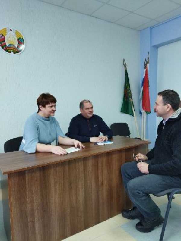 В Браславе состоялся профсоюзный прием граждан