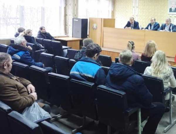 Председатель Профсоюза Дмитрий Просвиряков встретился с трудовым коллективом ОАО “Автоспецтранс”