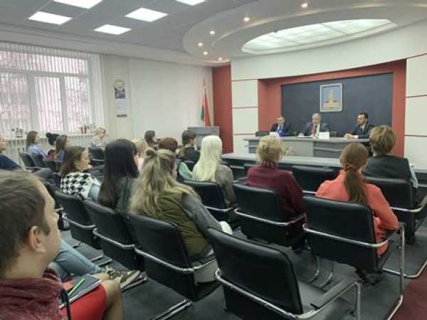 Председатель Профсоюза Дмитрий Просвиряков встретился с членами первичной профсоюзной организации ОАО “Институт “Могилевгражданпроект”