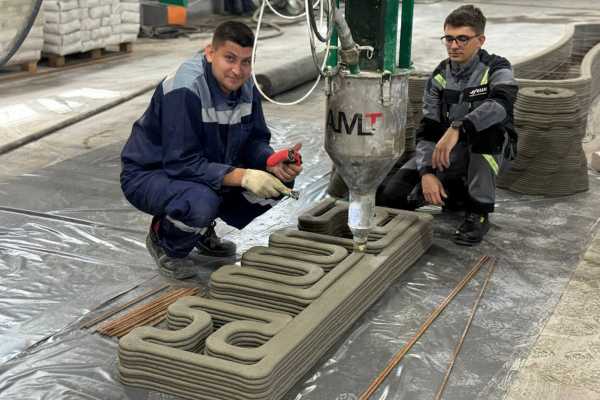 В Беларуси впервые реализован проект по печати бетоном на строительном 3D-принтере — это сделал холдинг БЦК