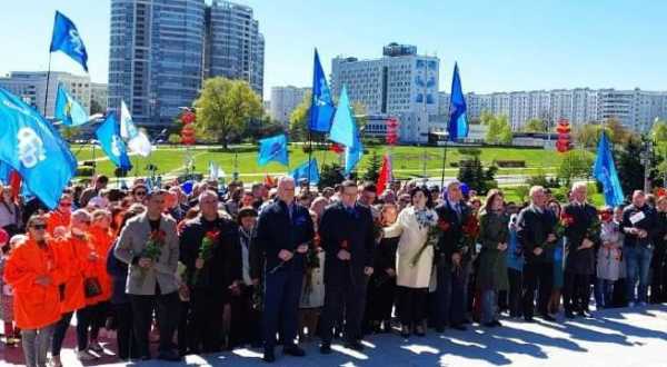 Профактив совместно с Председателем на Первомай
